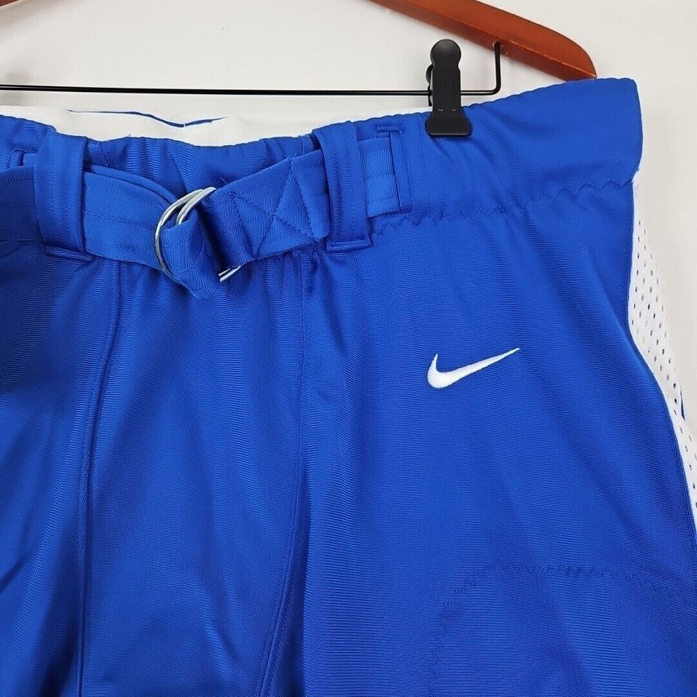 Nike Vapor Pro Blue White Football Pants‎ CI3771-494 Men's Size 2XL New - Picture 2 of 4